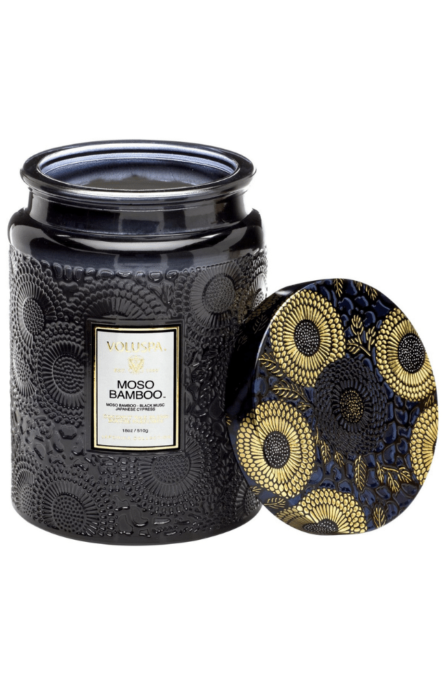 MOSO BAMBOO | LARGE JAR CANDLE-VOLUSPA-FLOW by nicole