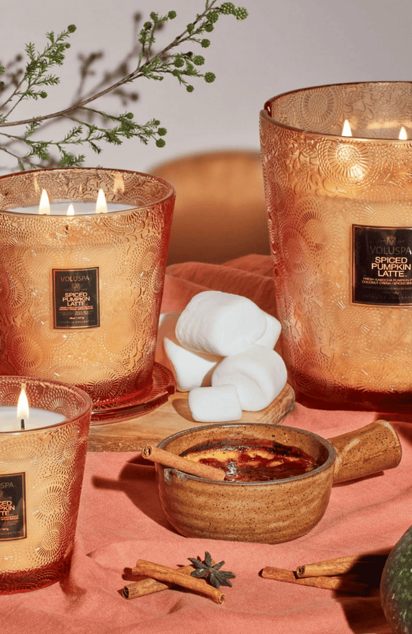 Voluspa - Spiced Pumpkin Latte - Large Jar Candle