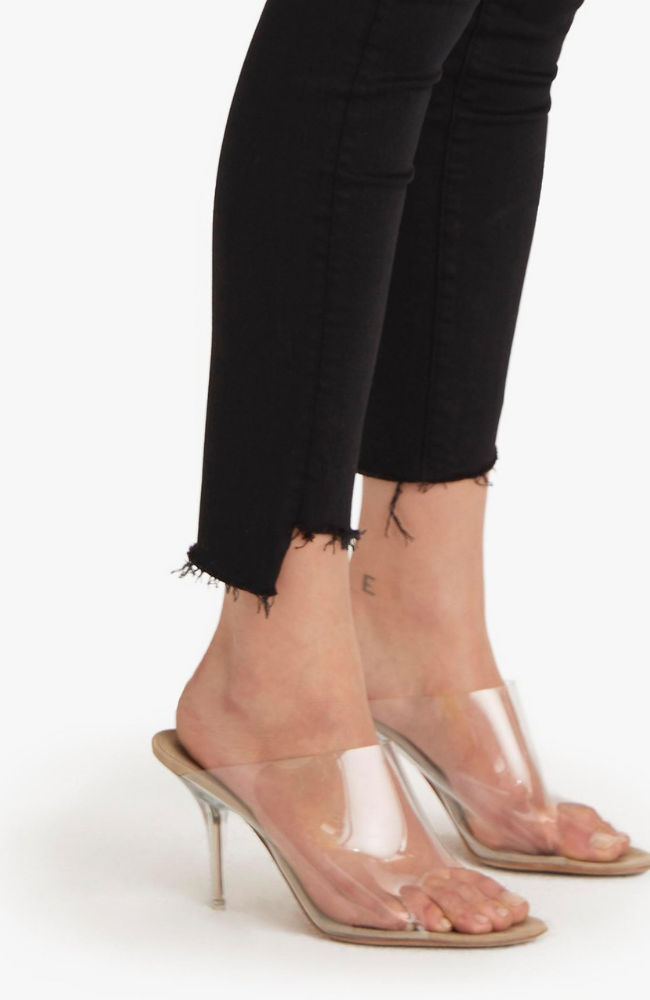 STUNNER ZIP ANKLE FRAY - NOT GUILTY-MOTHER DENIM-FLOW by nicole
