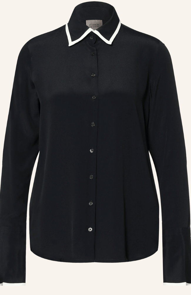 NEW VOYAGE BLOUSE with WHITE PIPING