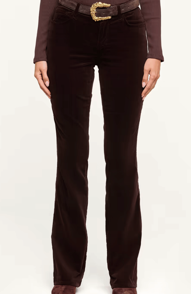 STEVIE VELVET JEAN in DARK JAVA