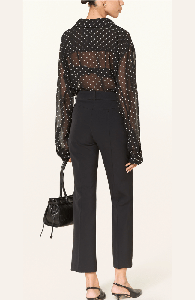 FARAH PATCH POCKET PANT  in BLACK