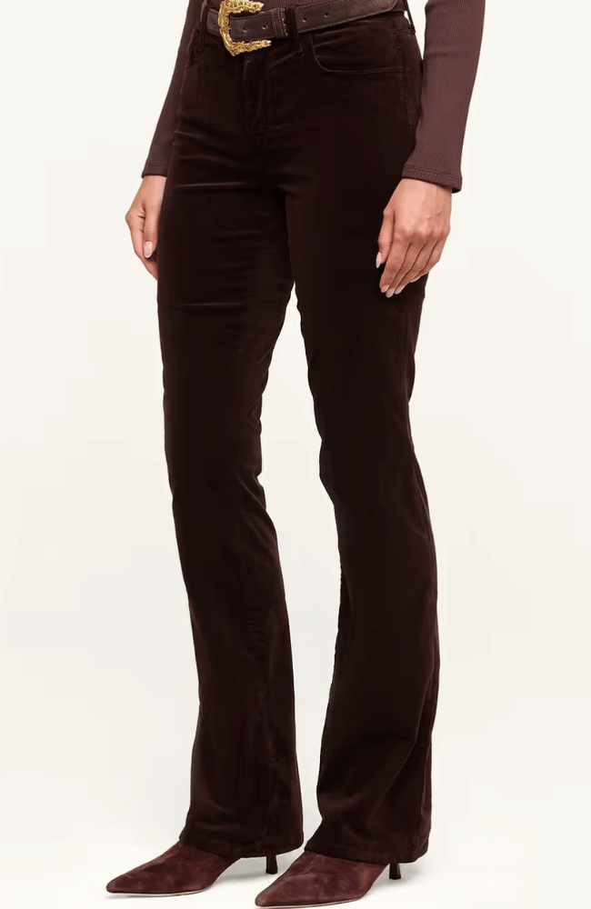 STEVIE VELVET JEAN in DARK JAVA