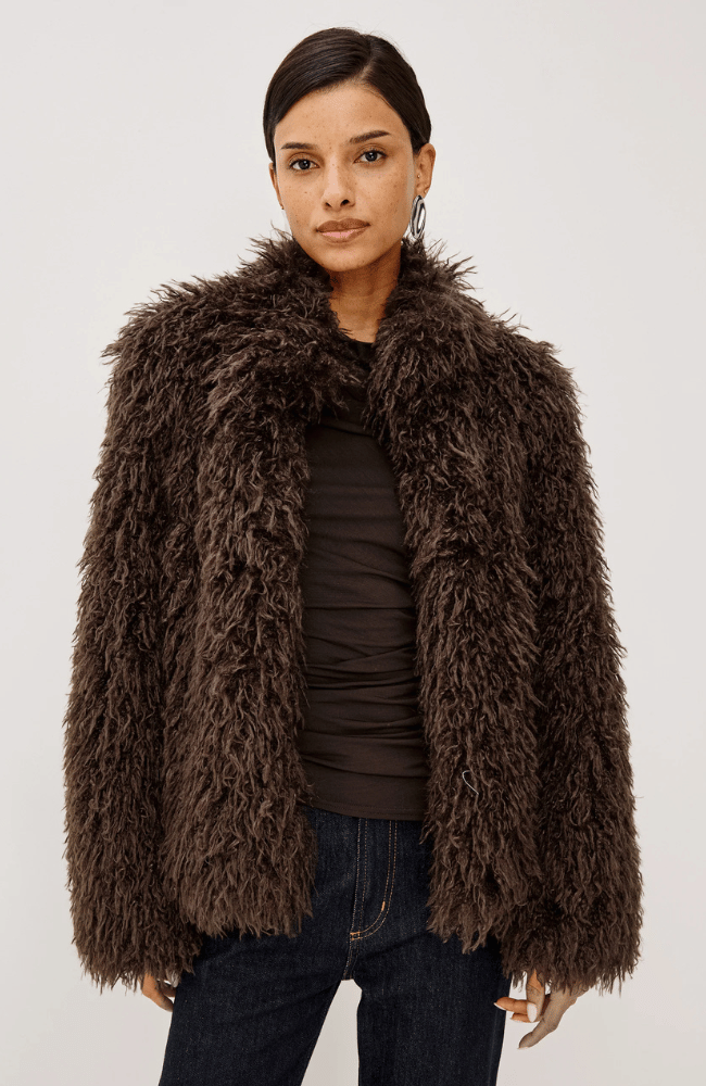 BLISSE COAT in ESPRESSO
