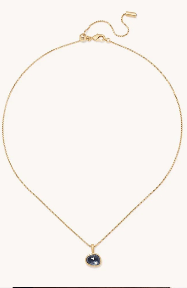 CALA PENDANT NECKLACE in IRIDESCENT HEMATITE