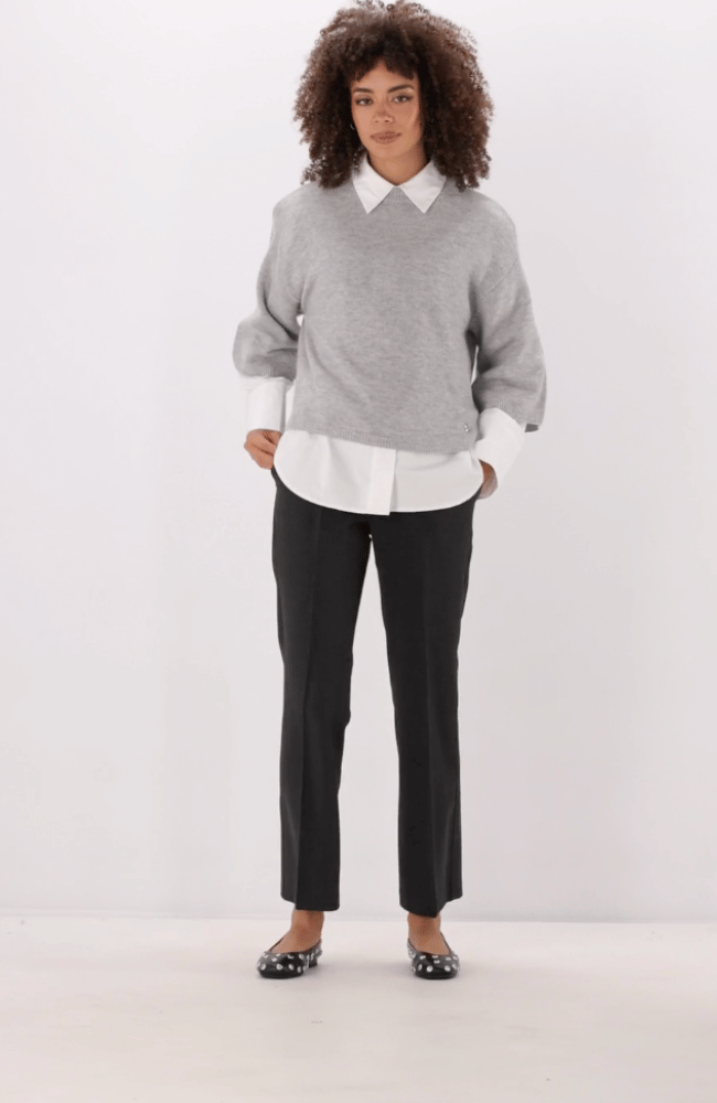 FARAH PANT in ANTHRACITE GREY