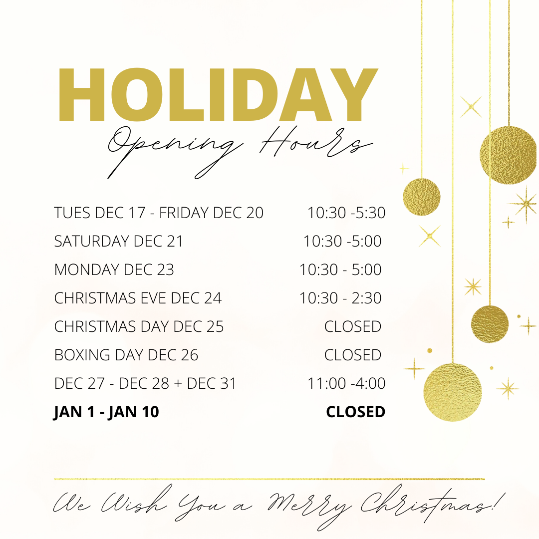 Holiday Shopping hours