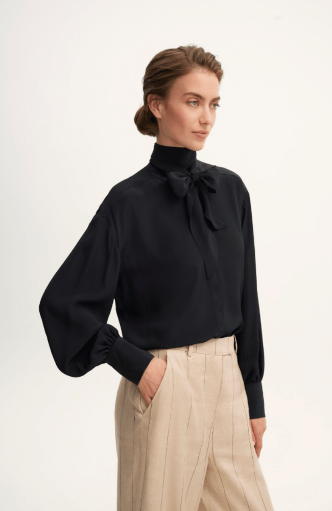 BISOU BLOUSE in BLACK
