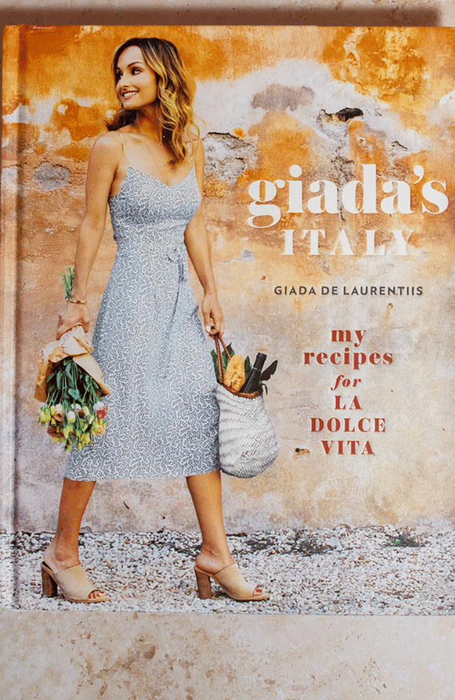 GIADA'S ITALY SIGNED BOOK-GIADZY-FLOW BY NICOLE CANADA