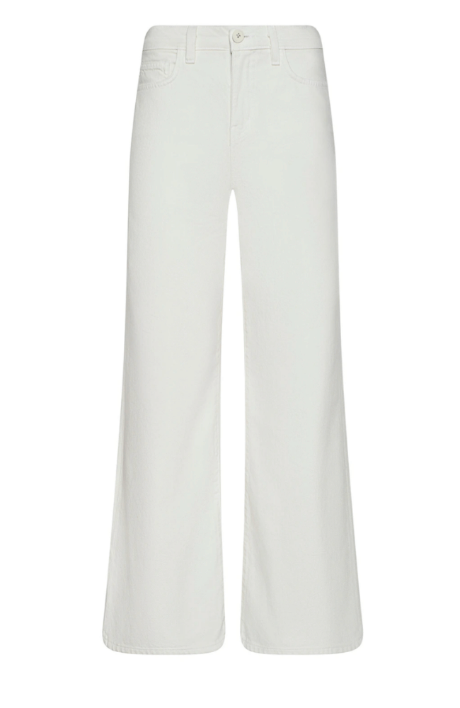 ALICENT HIGH RISE SNEAKER WIDE LEG JEAN in LIGHT ECRU-L'AGENCE-FLOW BY NICOLE CANADA