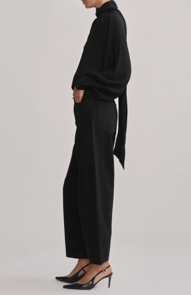 SYLVIA SHIRT in BLACK