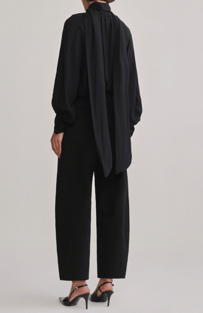 SYLVIA SHIRT in BLACK