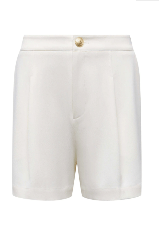 SAIGE SAFARI SHORTS in WHITE-L'AGENCE-FLOW BY NICOLE CANADA