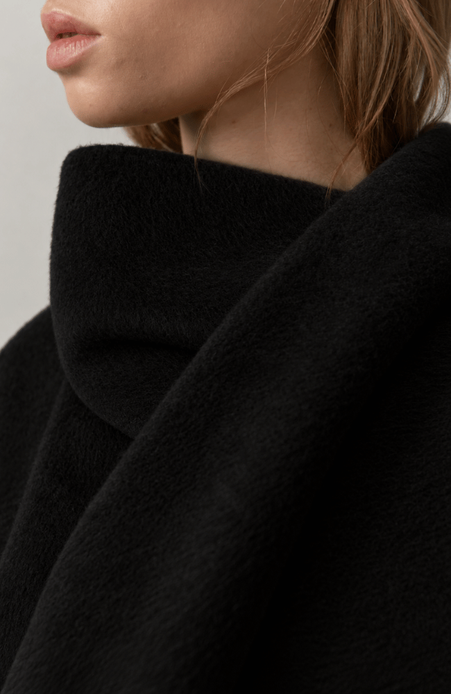 MINNA COAT in BLACK-HERSKIND-FLOW BY NICOLE CANADA