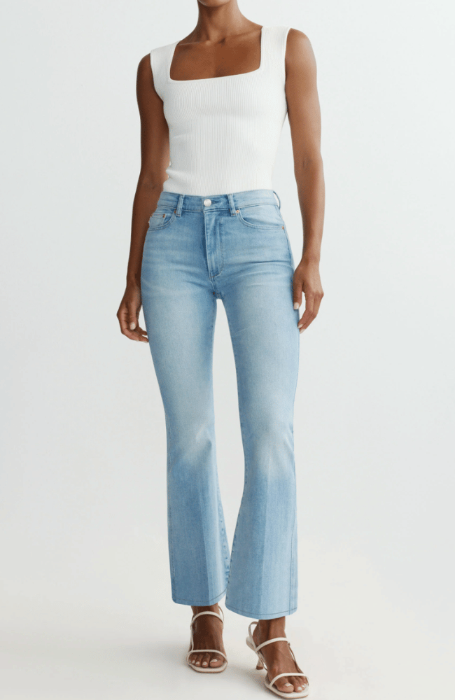 BRIDGET BOOT HIGH RISE INSTASCULPT CROP JEANS in PRARIE-DL1961-FLOW BY NICOLE CANADA