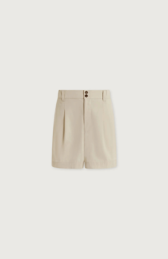 TANSY WOVEN SHORT in IVORY-Varley-FLOW BY NICOLE CANADA