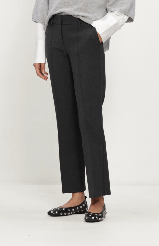 FARAH PANT in ANTHRACITE GREY
