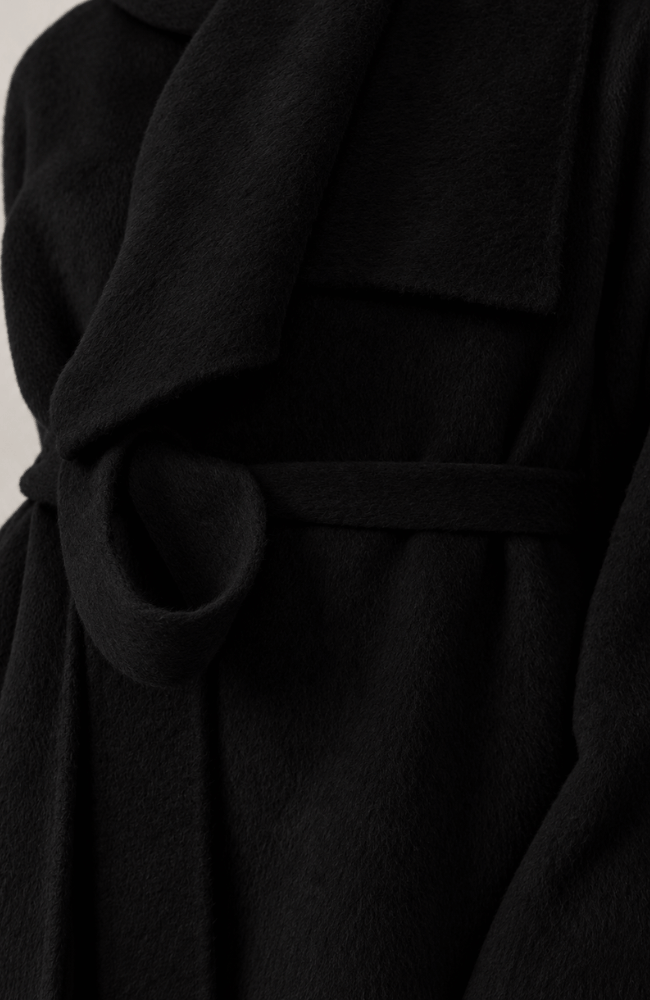 MINNA COAT in BLACK-HERSKIND-FLOW BY NICOLE CANADA