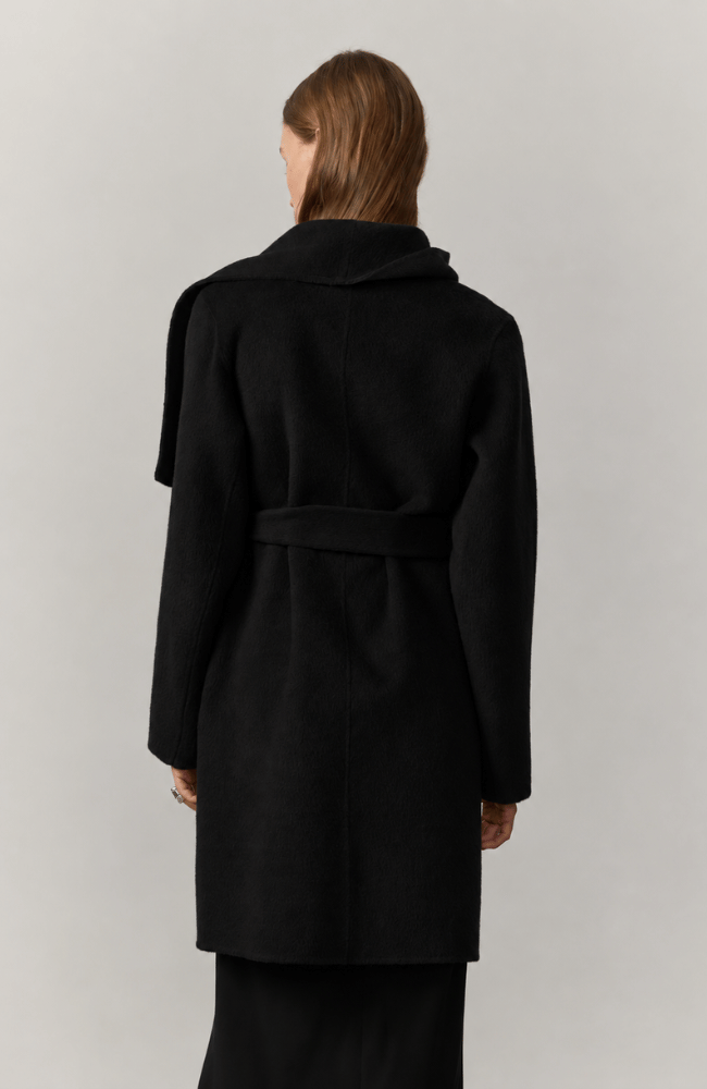 MINNA COAT in BLACK-HERSKIND-FLOW BY NICOLE CANADA