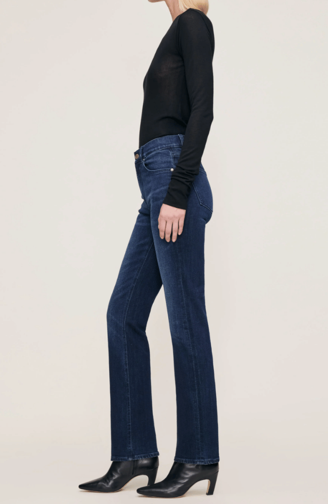 PATTI STRAIGHT LEG JEAN in BLUE CAVE
