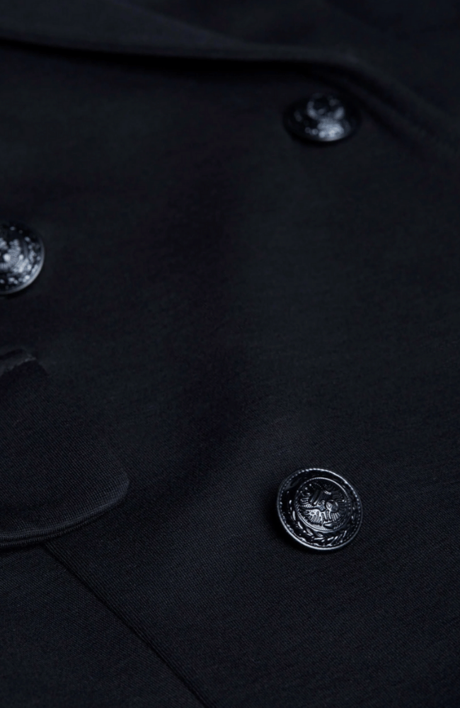 ALDORA VEST in BLACK-L&#39;AGENCE-FLOW by nicole