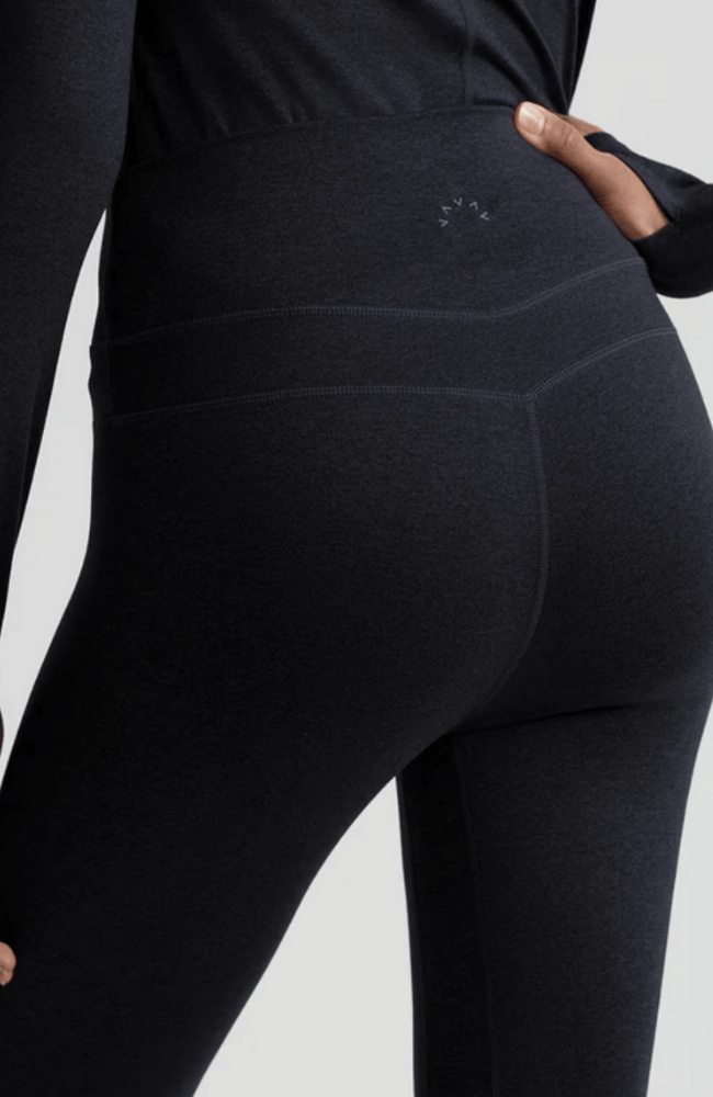 ALWAYS WARM BASE LAYER LEGGING - BLACK MARL-Varley-FLOW by nicole