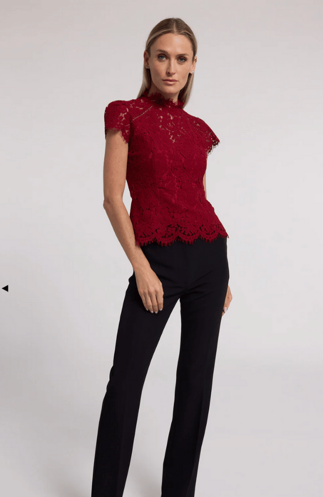 AMBROSE LACE TOP - SCARLETT-GENERATION LOVE-FLOW by nicole