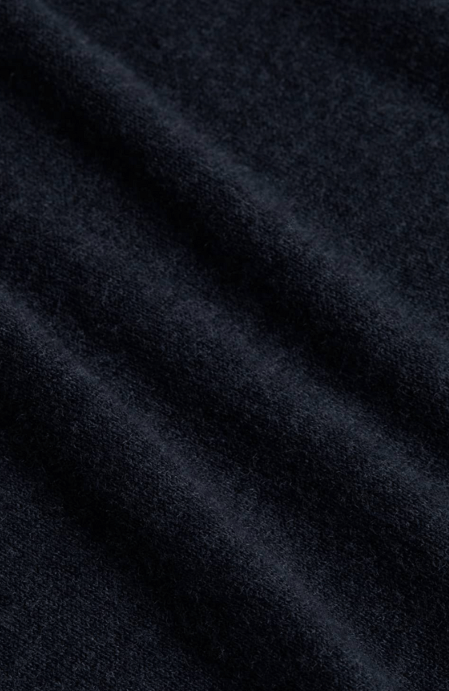 APRIL COLLARED PULLOVER in BLACK/GOLD-L&#39;AGENCE-FLOW by nicole