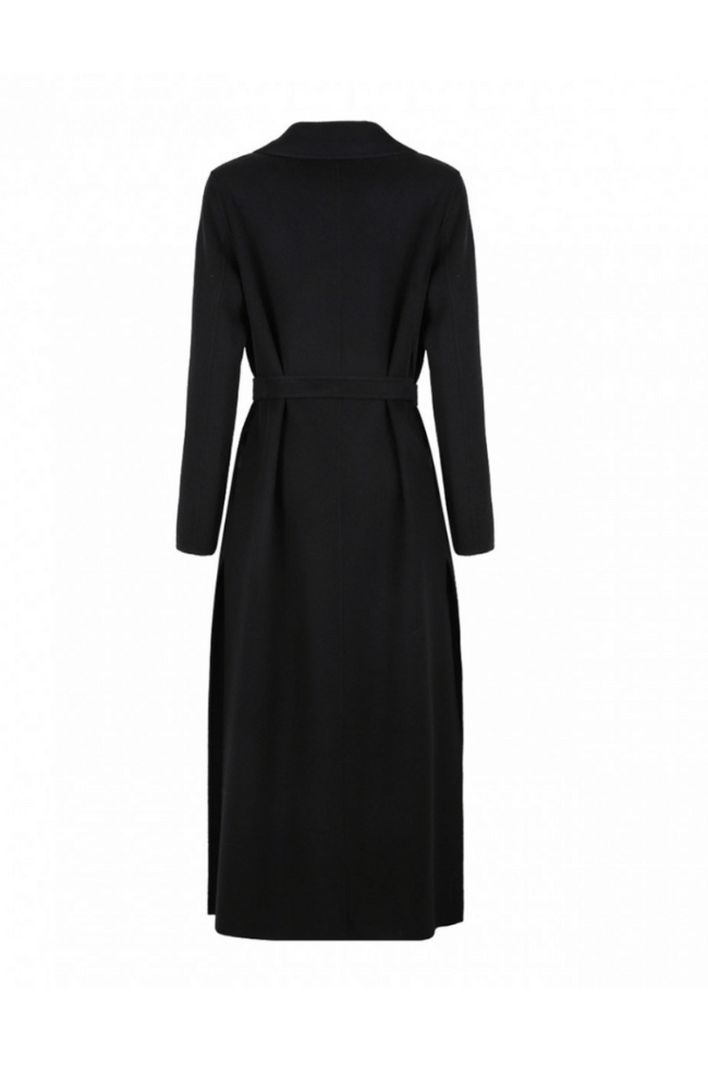 ARDENZA FULL LENGTH COAT - NOIR-MARELLA by MAX MARA-FLOW by nicole