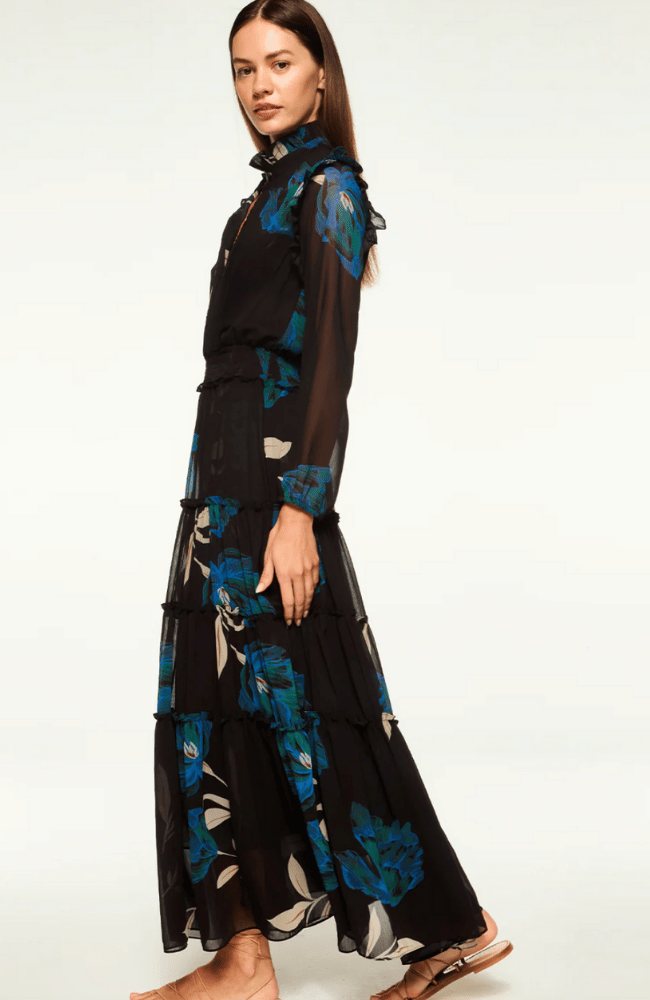 ARHEA DRESS in NIGHT SHADE FLORAL-MISA LOS ANGELES-FLOW by nicole