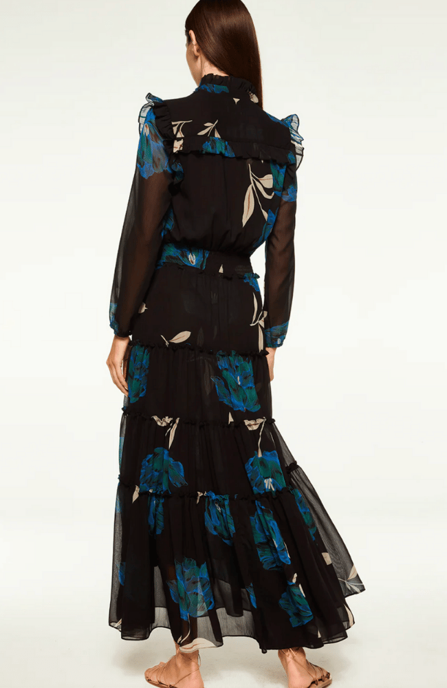 ARHEA DRESS in NIGHT SHADE FLORAL-MISA LOS ANGELES-FLOW by nicole