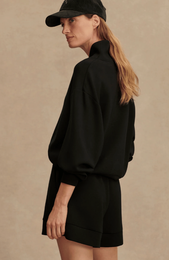 ATRIUM HIGH RISE SHORT in BLACK-Varley-FLOW by nicole