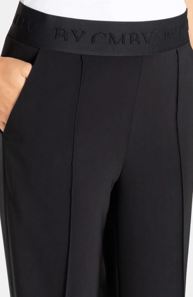 AVA PANT in BLACK-CAMBIO-FLOW by nicole