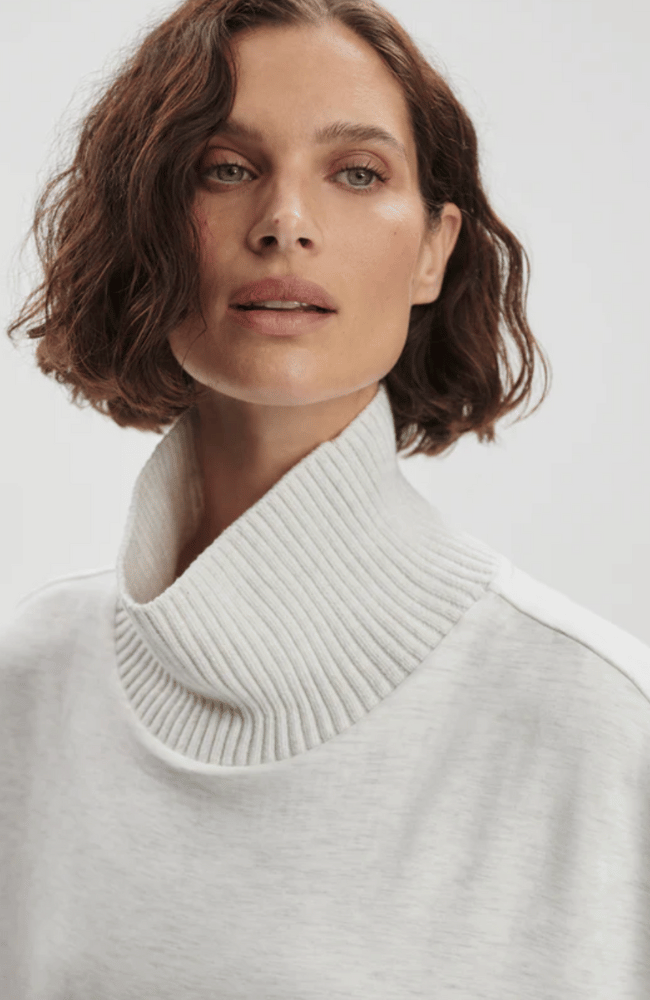 BARKER HIGH NECK SWEAT-Varley-FLOW by nicole