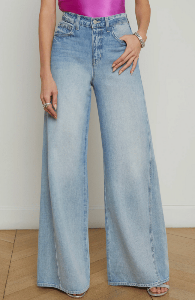 BEAU WIDE LEG JEAN in FONTANA-L'AGENCE-FLOW by nicole
