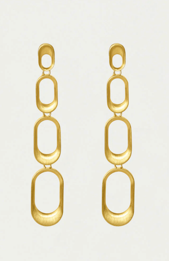 BLEEKER STATEMENT DROP EARRINGS-DEAN DAVIDSON-FLOW by nicole