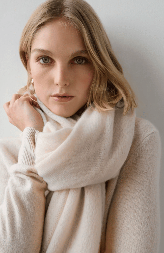 CASHMERE TRAVEL WRAPS and SCARVES - WHITE & WARREN