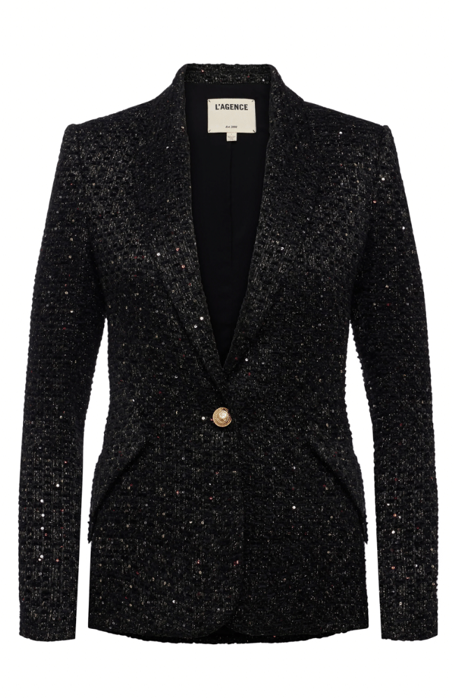 CHAMBERLAIN TWEED BLAZER - L'AGENCE | FLOW BY NICOLE - FLOW by nicole