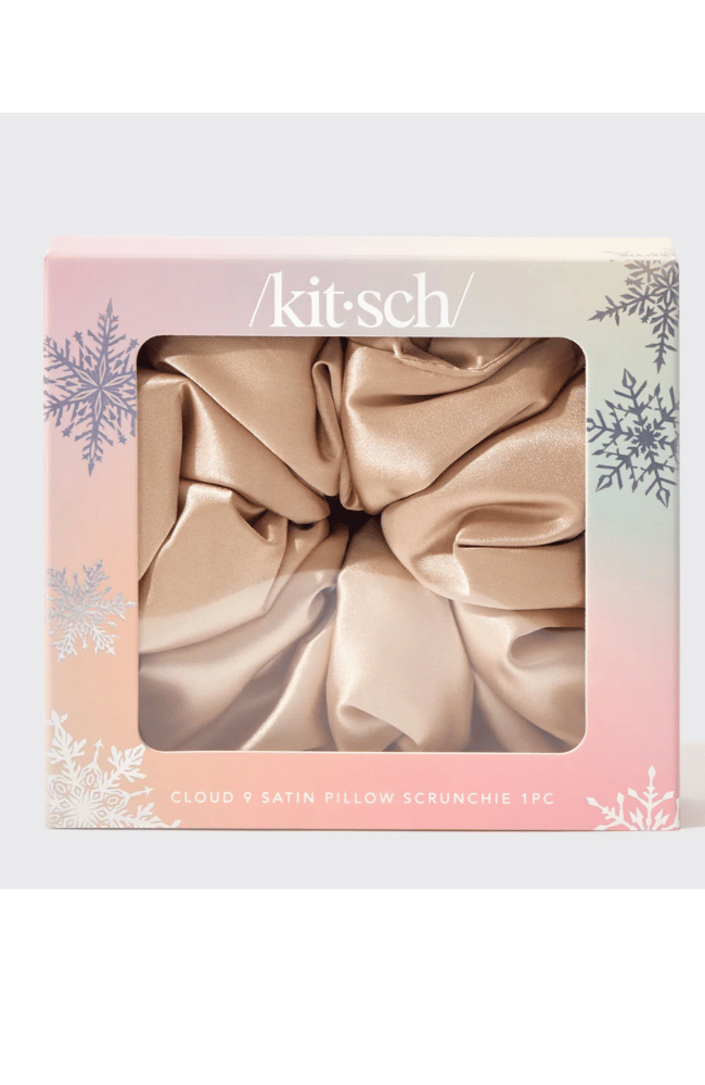 CLOUD 9 SATIN PILLOW SCRUNCHIE -CHAMPAGNE-KITSCH-FLOW by nicole