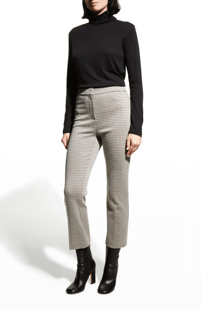 COTTON CASHMERE L/S TURTLENECK BLACK-MAJESTIC FILATURES-FLOW by nicole