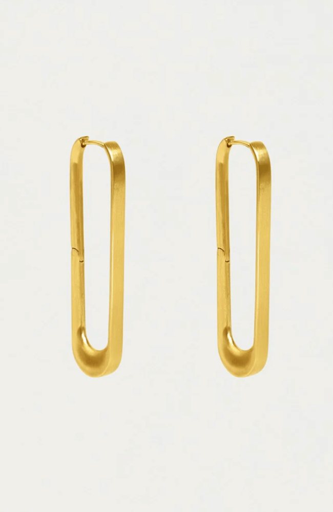 CROSBY DROP HOOP EARRINGS in GOLD-DEAN DAVIDSON-FLOW BY NICOLE CANADA