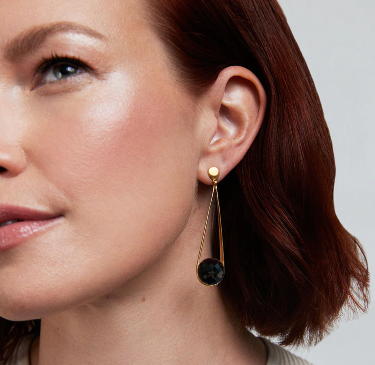 IPANEMA EARRINGS in BLACK ONYX-DEAN DAVIDSON-FLOW BY NICOLE CANADA