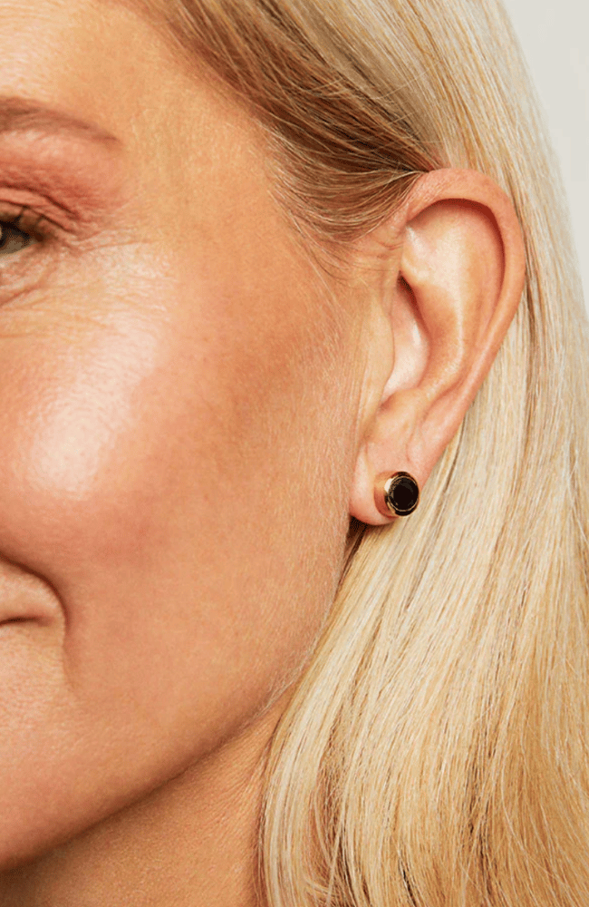 SIGNATURE MIDI STUDS in BLACK ONYX-DEAN DAVIDSON-FLOW BY NICOLE CANADA