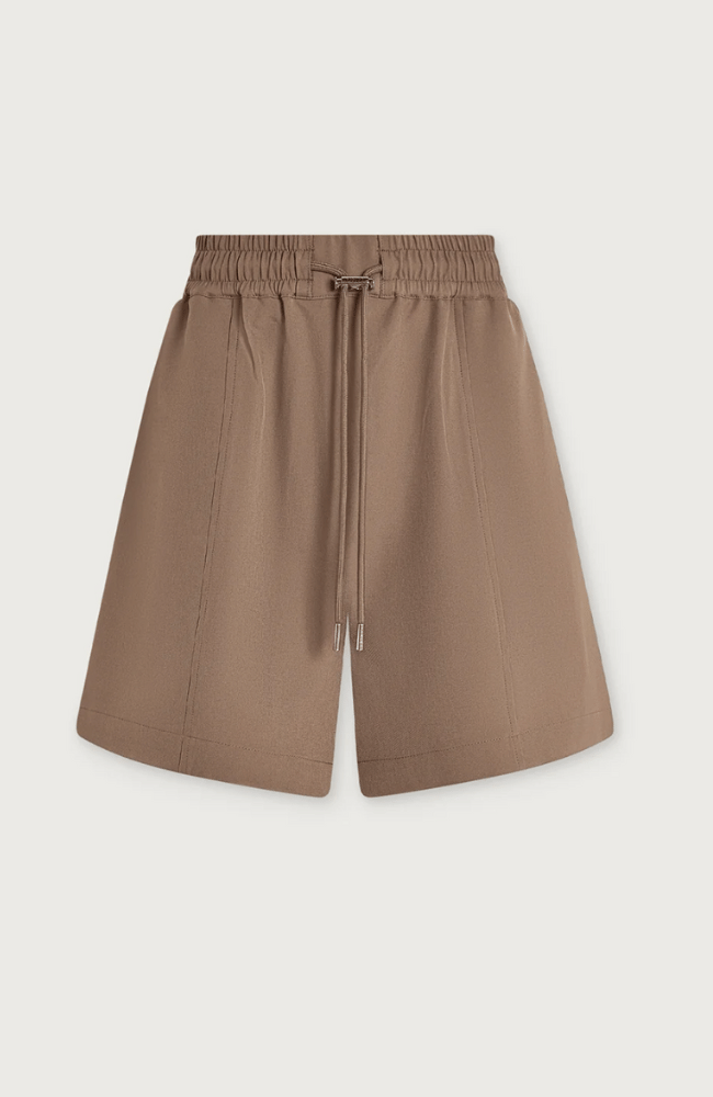 ESMOND SHORT in TAUPE STONE-Varley-FLOW by nicole