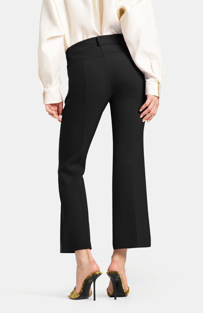 FARAH PANT in BLACK-CAMBIO-FLOW by nicole