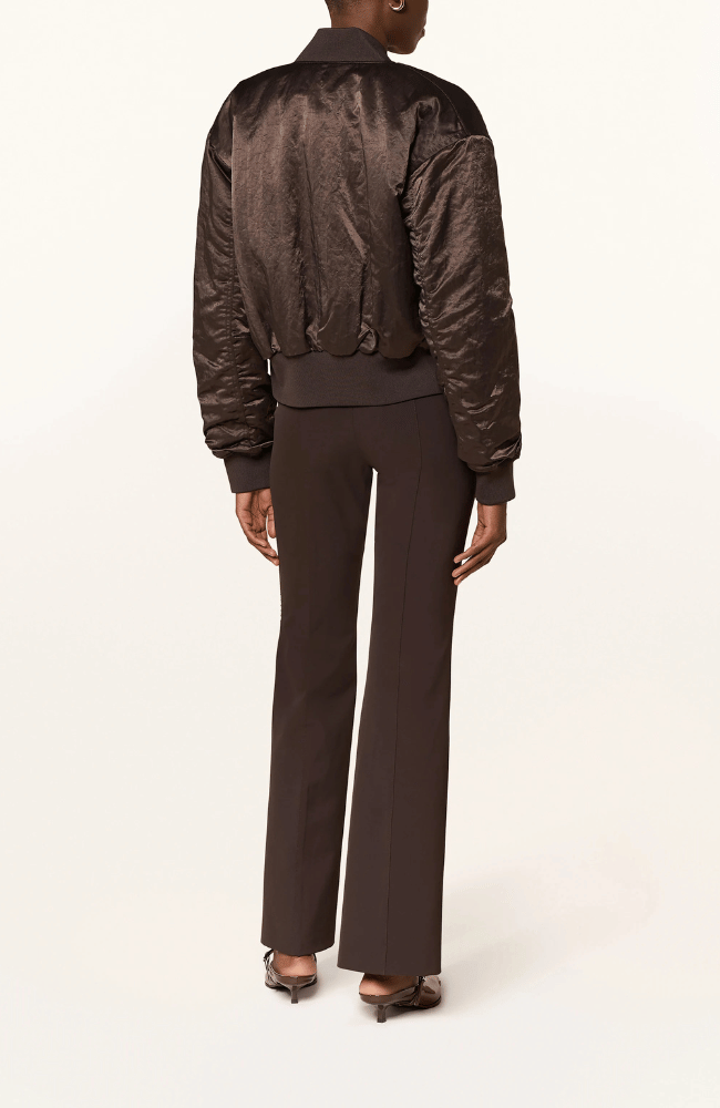 FARAH PANT in CAPUCCINO BROWN-CAMBIO-FLOW by nicole