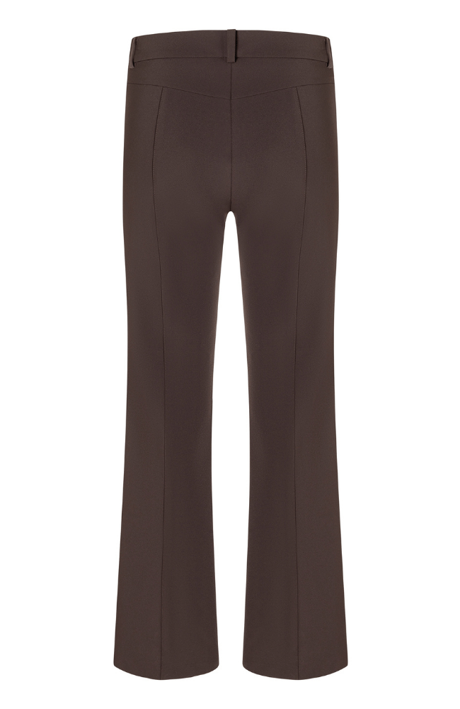 FARAH PANT in CAPUCCINO BROWN-CAMBIO-FLOW by nicole