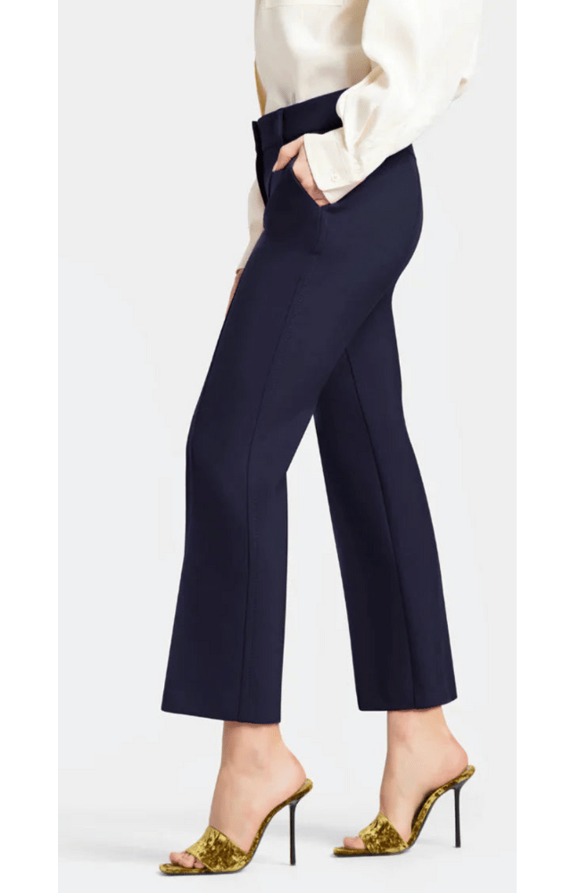 FARAH PANT in DARK NAVY-CAMBIO-FLOW by nicole