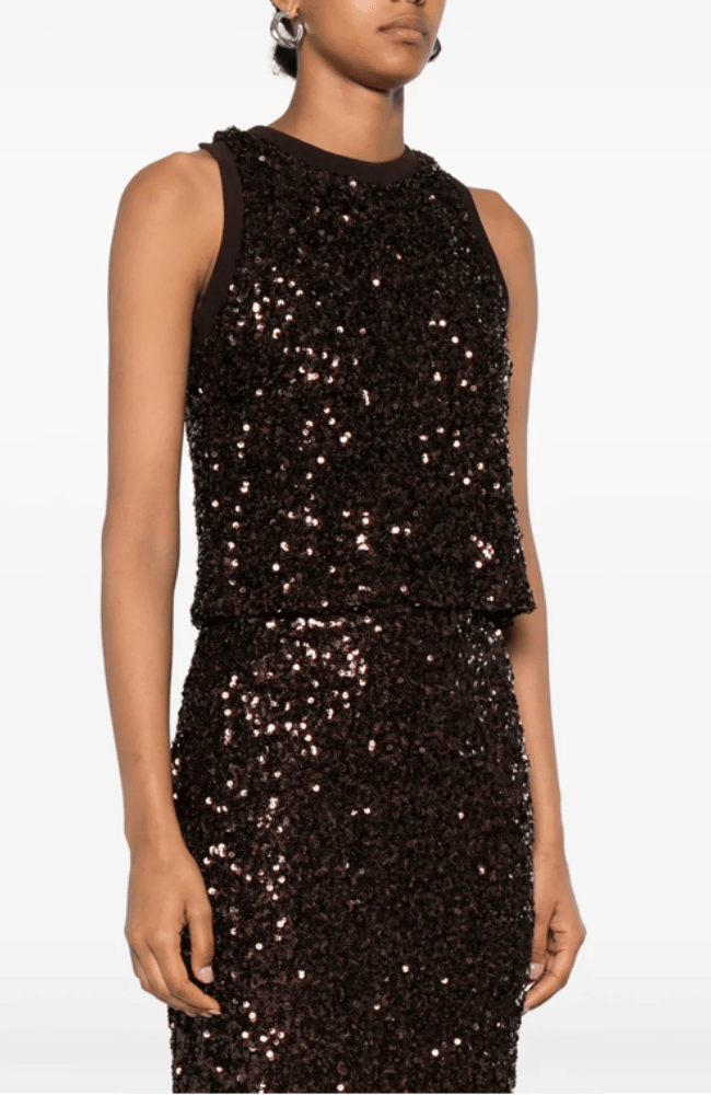 FILLY SEQUIN TANK-MARELLA by MAX MARA-FLOW by nicole