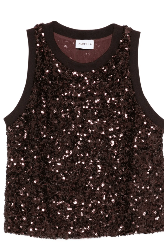FILLY SEQUIN TANK-MARELLA by MAX MARA-FLOW by nicole
